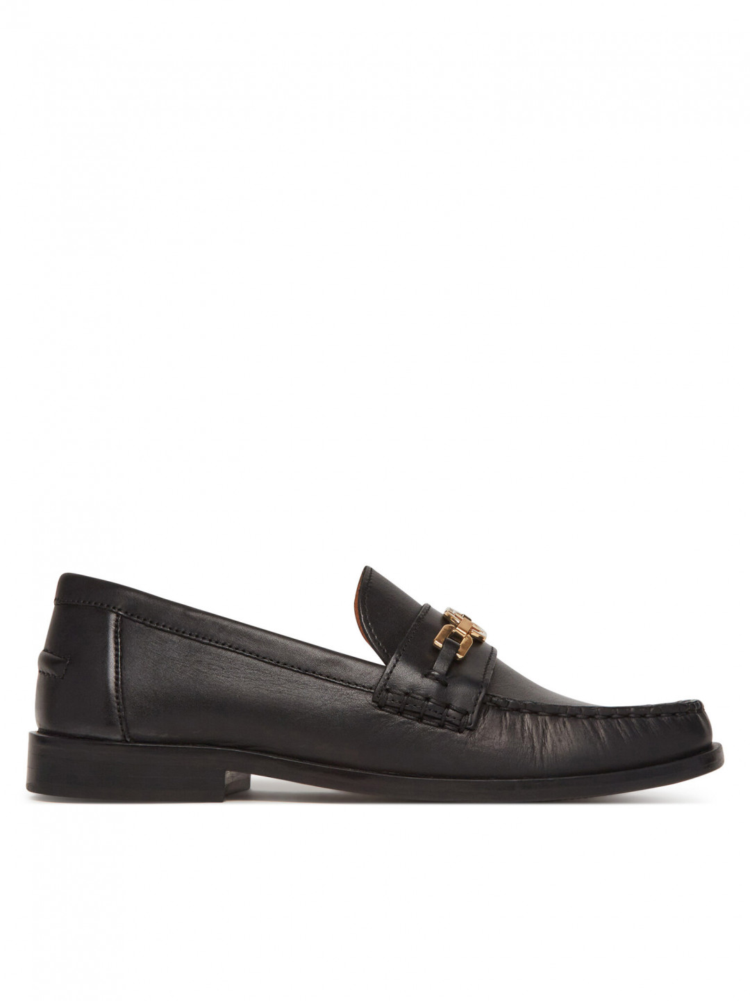TWINSET Mokasíny 251TCP130 Černá